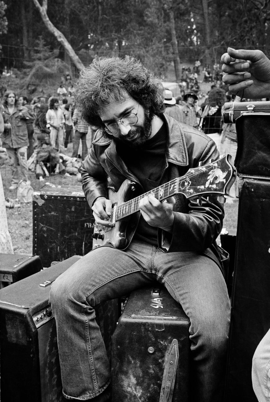 Jerry Garcia, Grateful Dead, Golden Gate Park, San Francisco, CA, 1974