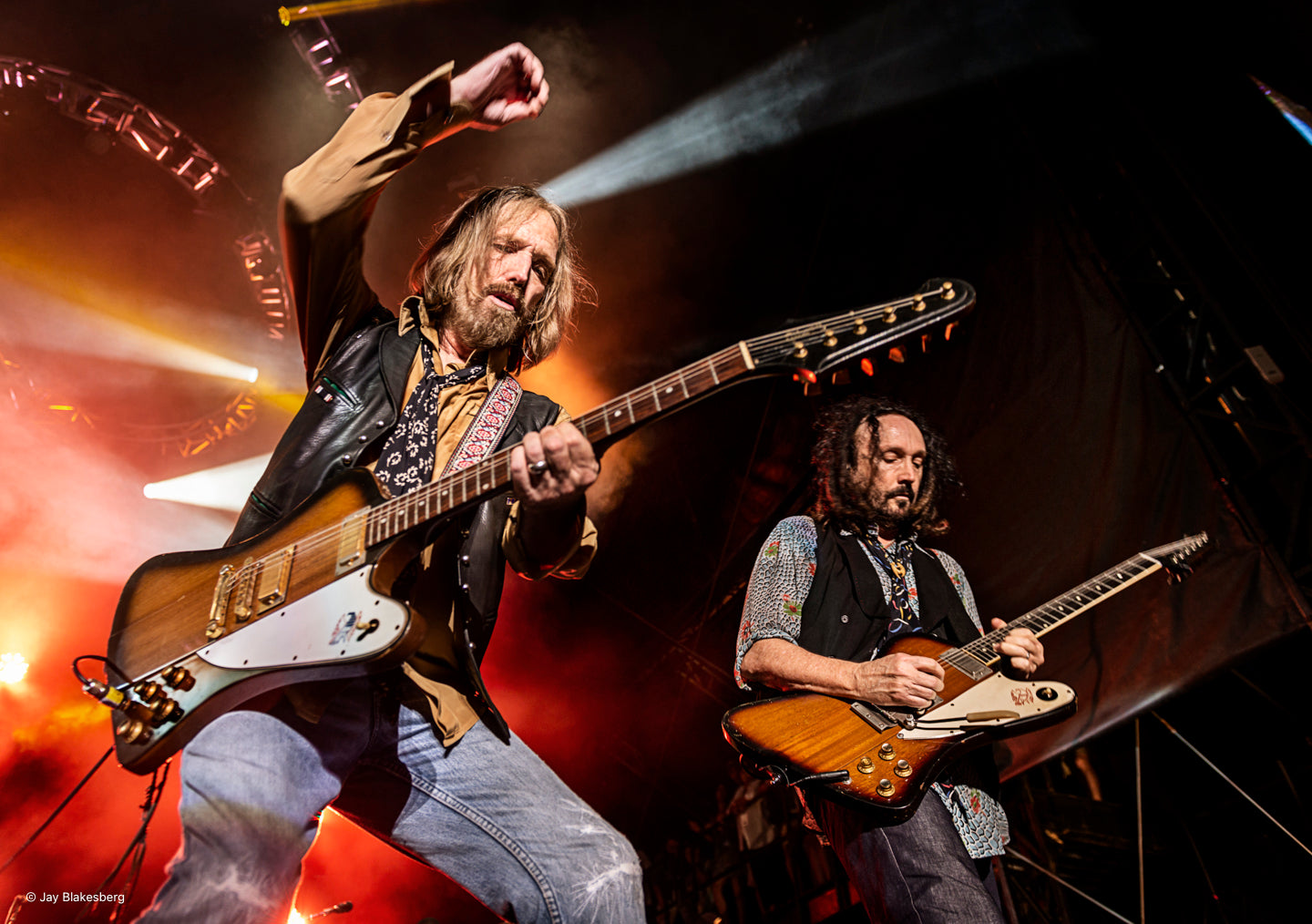 Tom Petty and Mike Campbell, Tom Petty and The Heartbreakers, VA, 2014