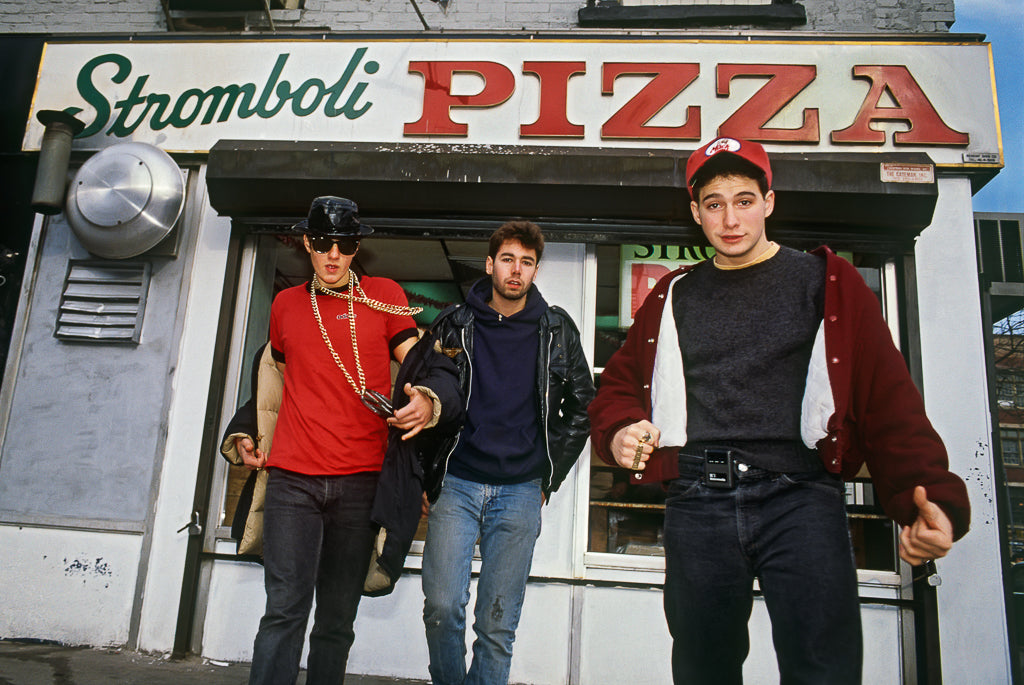 Beastie Boys, Stromboli, NYC, 1987 #1 (Close up)