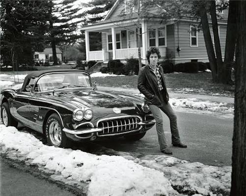 Bruce Springsteen, Corvette Winter, Haddonfield, NJ, 1978