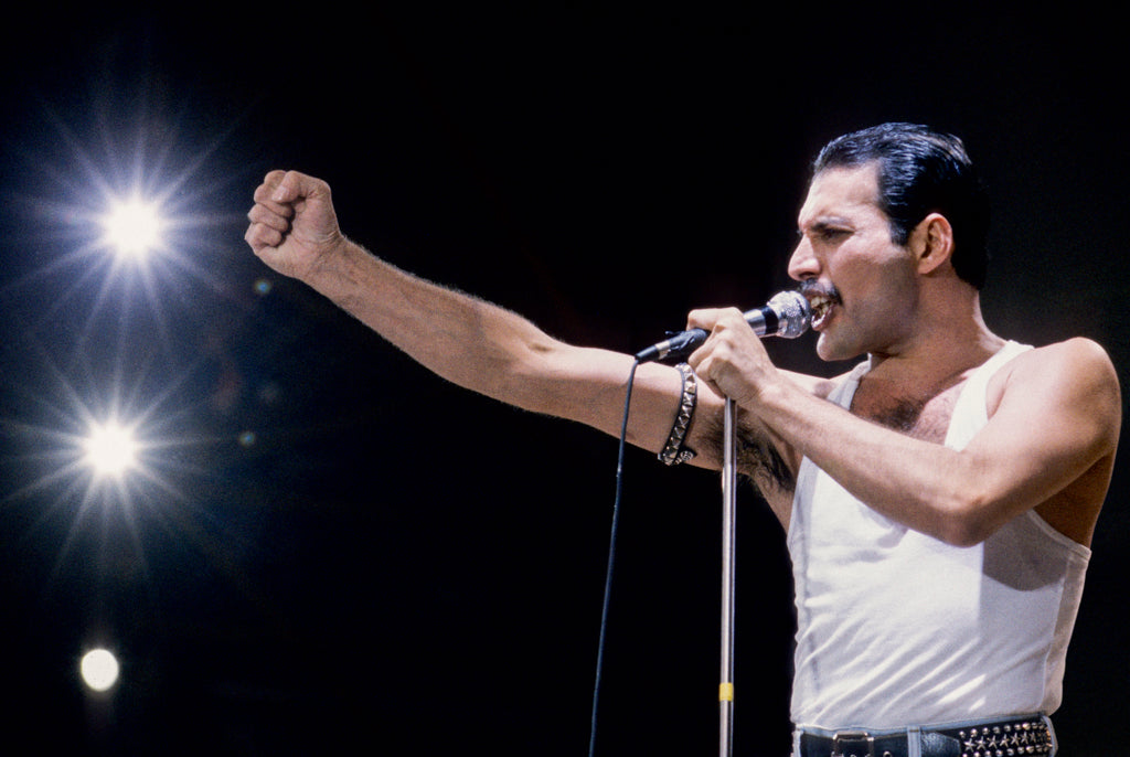 Freddie Mercury, Queen, 1985