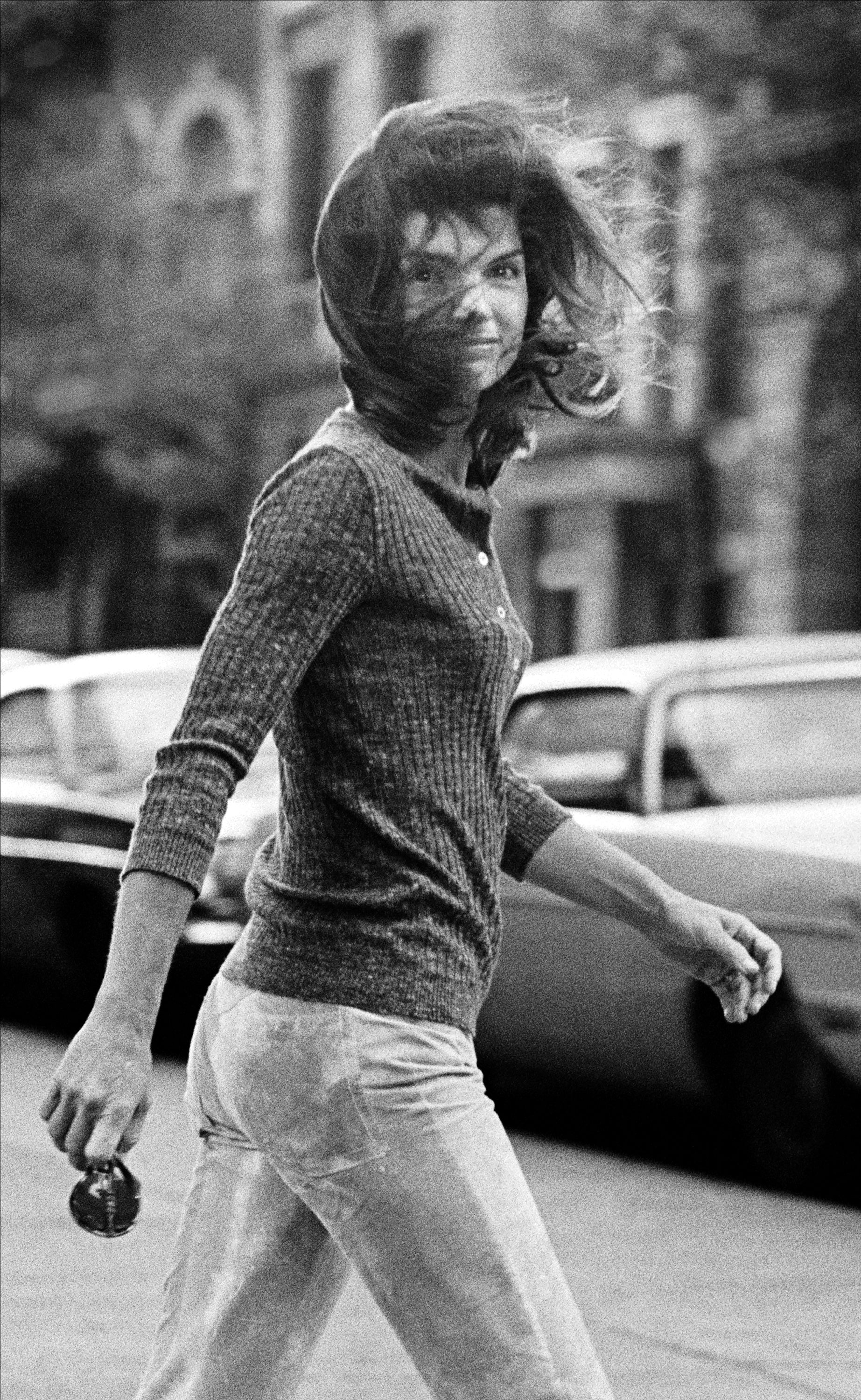 Jackie Onassis, "Windblown Jackie", 1971