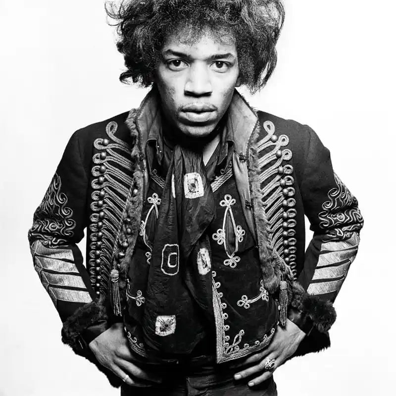 Jimi Classic Color, Mason's Yard Studio, London, 1967