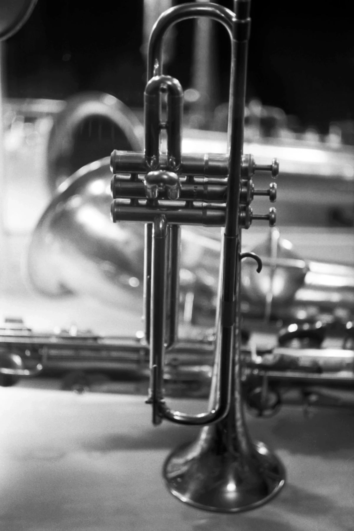 John Coltrane's Saxophone & Miles Davis' Trumpet, 1958