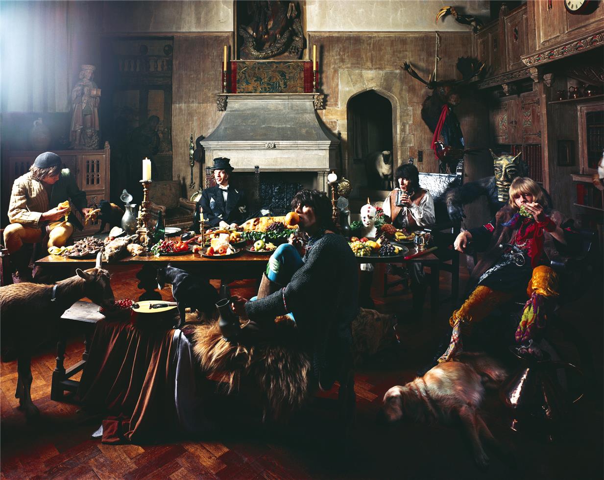 Keith with Orange, Rolling Stones, Beggar's Banquet, 1968