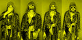 Kurt Cobain; Quadriptych (B) 1993 (Yellow)