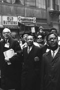 Martin Luther King Jr. in an Anti-War March, NYC, 1967