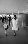 Jackie and John F. Kennedy Jr., 1966
