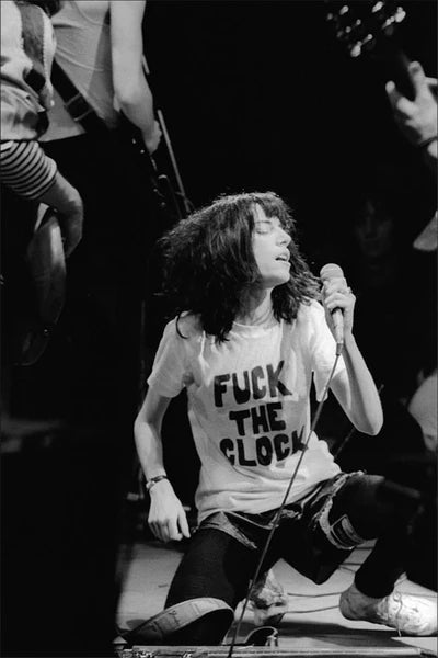 Patti Smith, CBGB, NYC, New Year's Eve, 1977