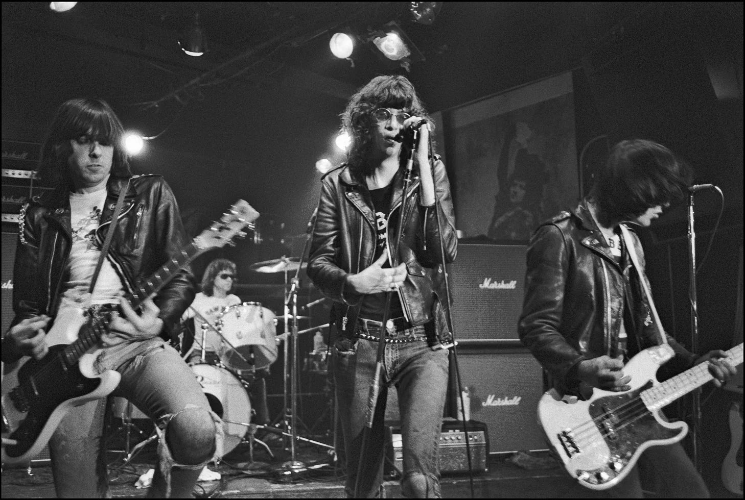 Ramones at CBGB, NYC, February, 1977