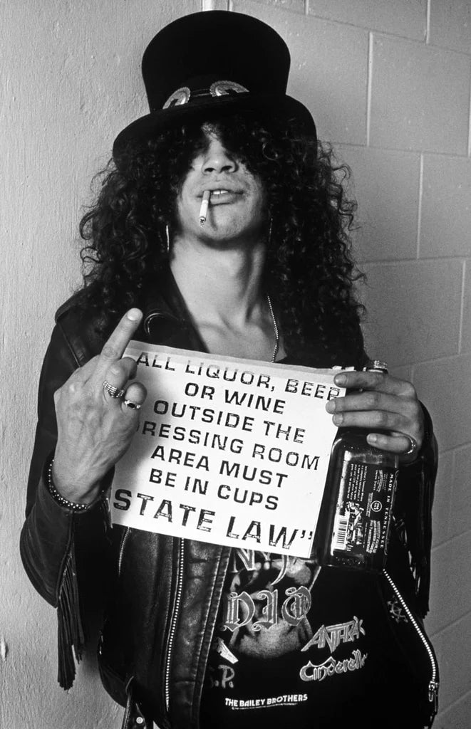 Slash, Guns N’ Roses, Appetite for Destruction Tour, FL, 1987