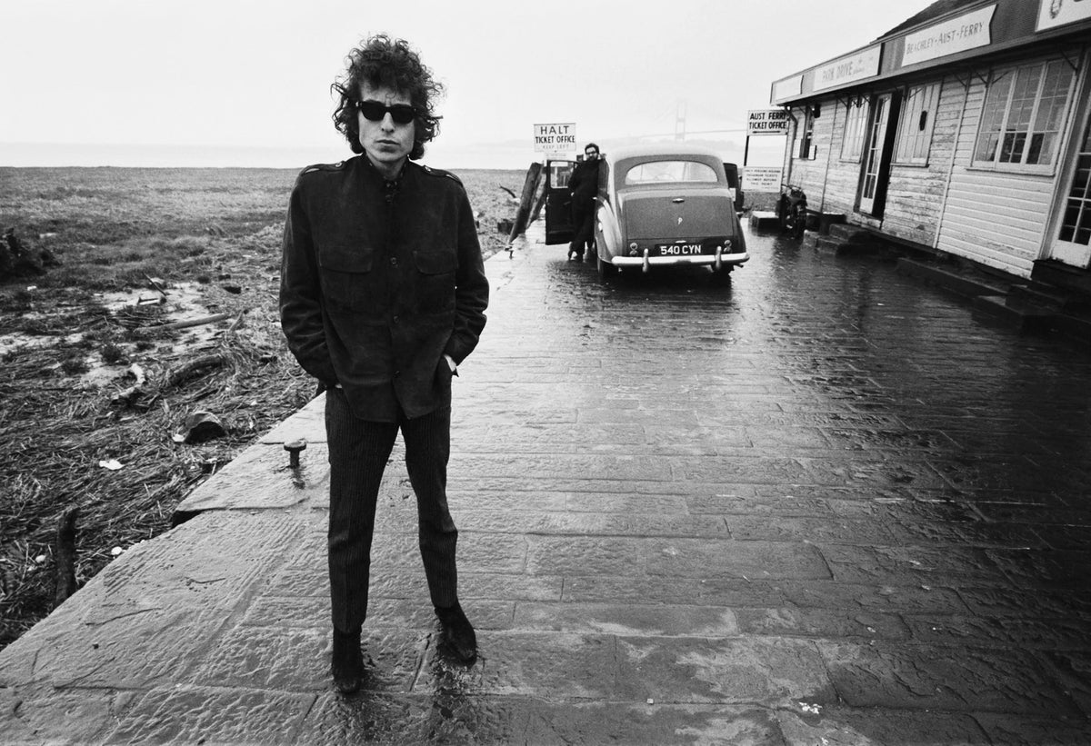 Bob Dylan, Aust Ferry, 1966