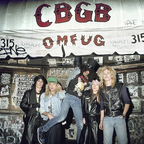 Guns N’ Roses, CBGB, NYC, 1987