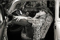 Joni Mitchell, Cheetah Car, Los Angeles, CA, 1976