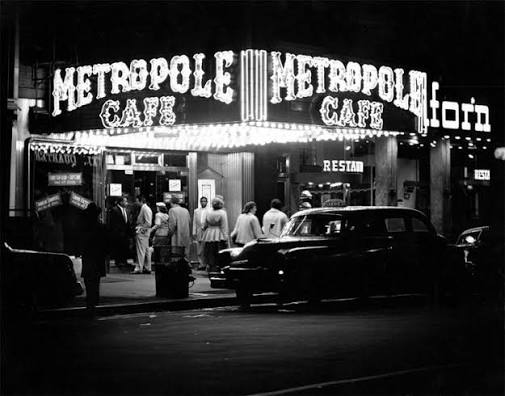 Metropole Cafe, NYC, New York,1948