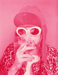 Kurt Cobain, Nirvana, Smoking B Pink, 1993