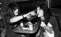 Nikki Sixx & Tommy Lee (tour bus) Motley Crue, Shout at the Devil Tour, 1984